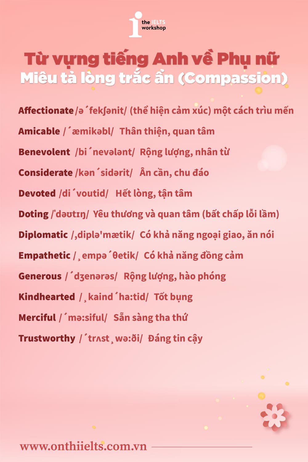 Những Từ Miêu Tả Vẻ Đẹp Người Phụ Nữ