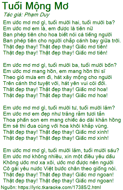Em Ước Mơ Em Là Tuổi 12 Tuổi 13 Gallery 1