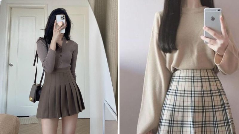 Chân Váy Xòe Ngắn Xếp Ly: Kiểu Dáng Thời Trang Năng Động Gallery 1