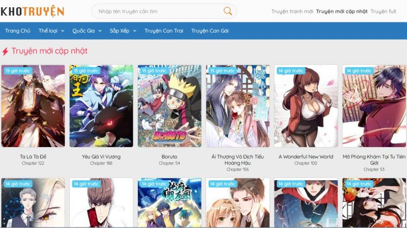 Đọc Truyện Tranh Online Miễn Phí: Nguồn Truyện Khổng Lồ Và Đa Dạng Gallery 1