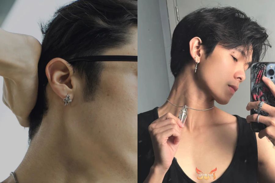 Con trai đeo khuyên tai bên nào? Gallery 1