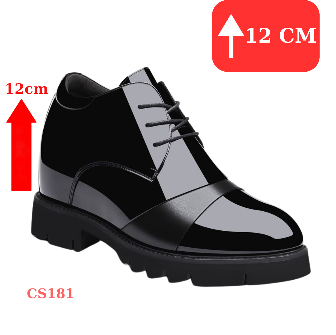 Giày Tăng Chiều Cao 12cm Cho Nam: Tự Tin Vươn Cao Gallery 1