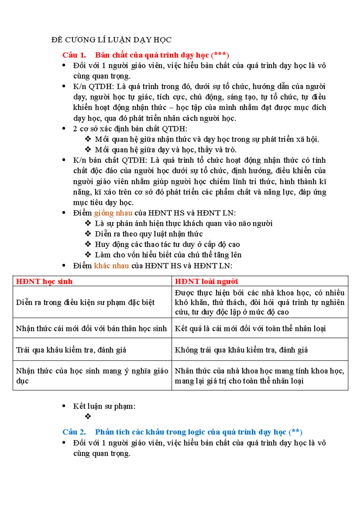 Logic của Quá Trình Dạy Học Gallery 2