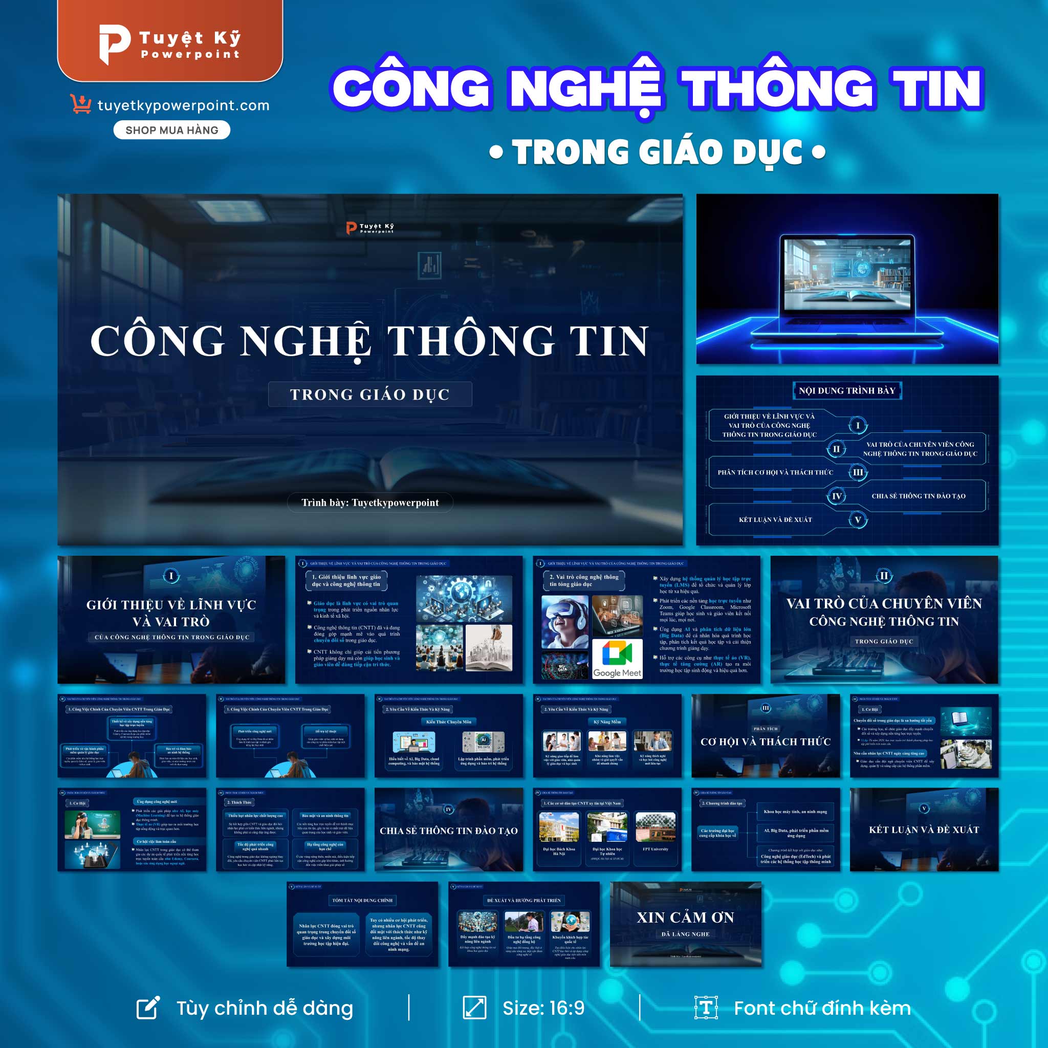 Mẫu Powerpoint Công Nghệ: Hướng Dẫn & Tải Về Miễn Phí Gallery 2