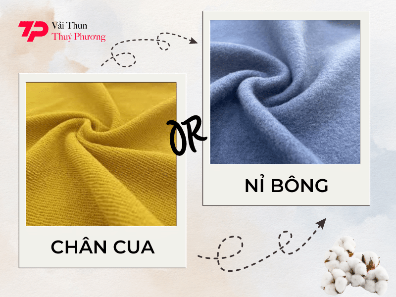 Nỉ Bông và Nỉ Chân Cua: Sự Khác Biệt và Ứng Dụng