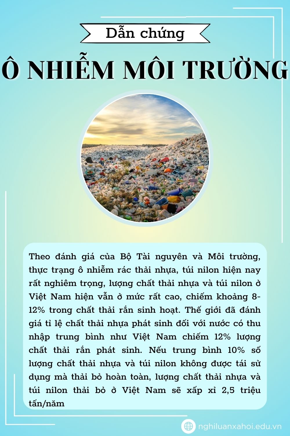 Ô nhiễm môi trường: Nguyên nhân, hậu quả và giải pháp