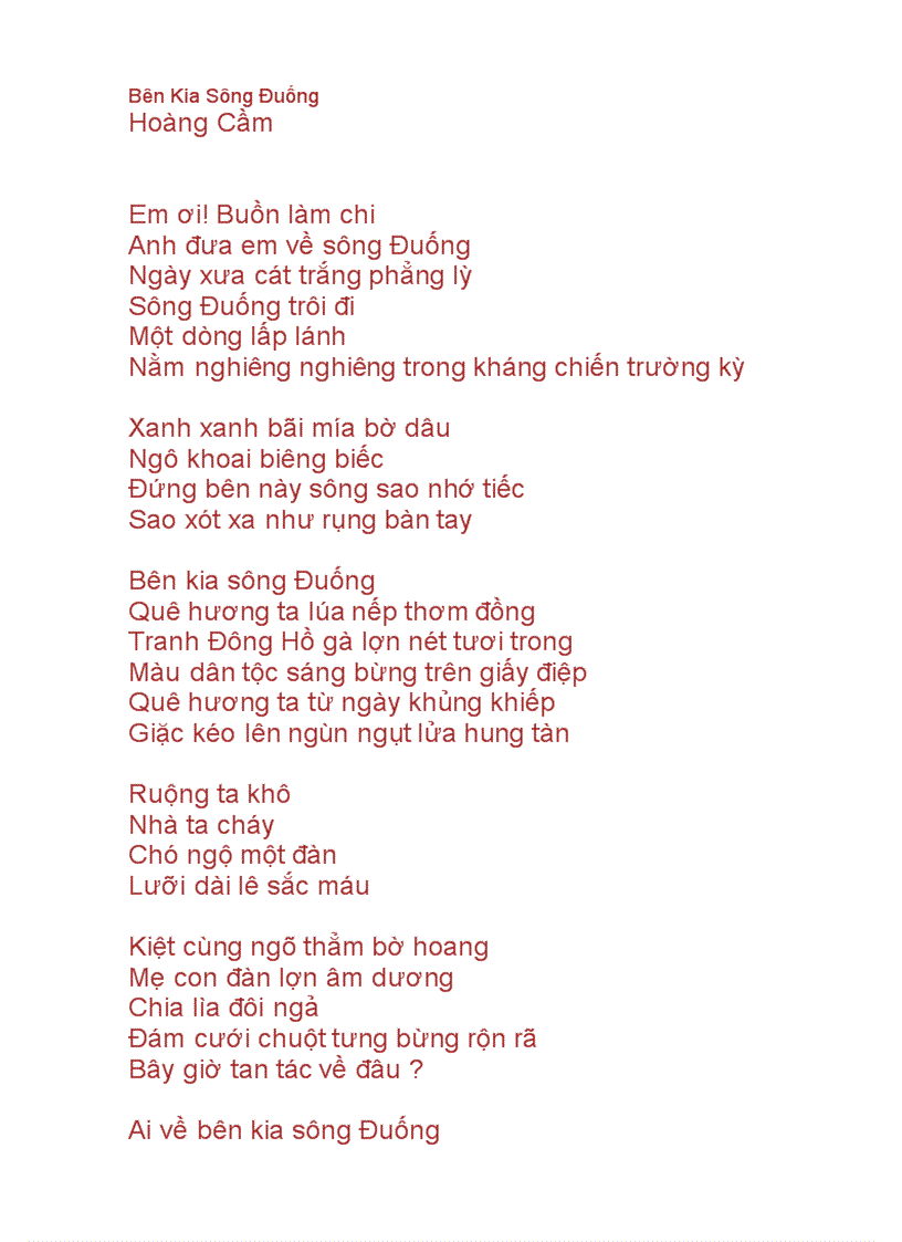 Phân tích bài thơ Bên kia sông Đuống Gallery 1