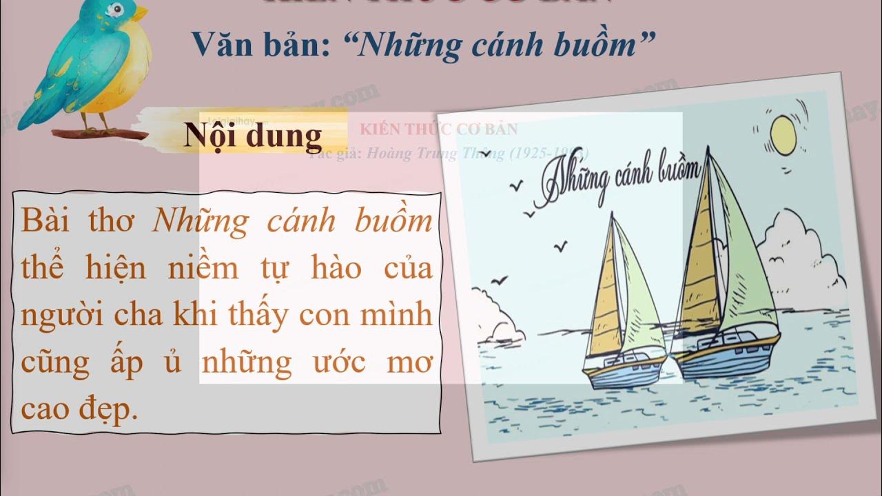 Bài Thơ Những Cánh Buồm Lớp 6 - Phân tích chi tiết Gallery 1