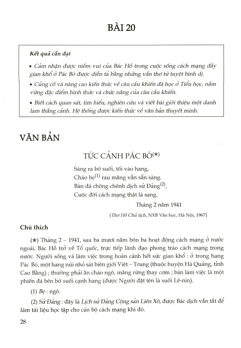 Thuyết minh về bài thơ Tức cảnh Pác Bó Gallery 2