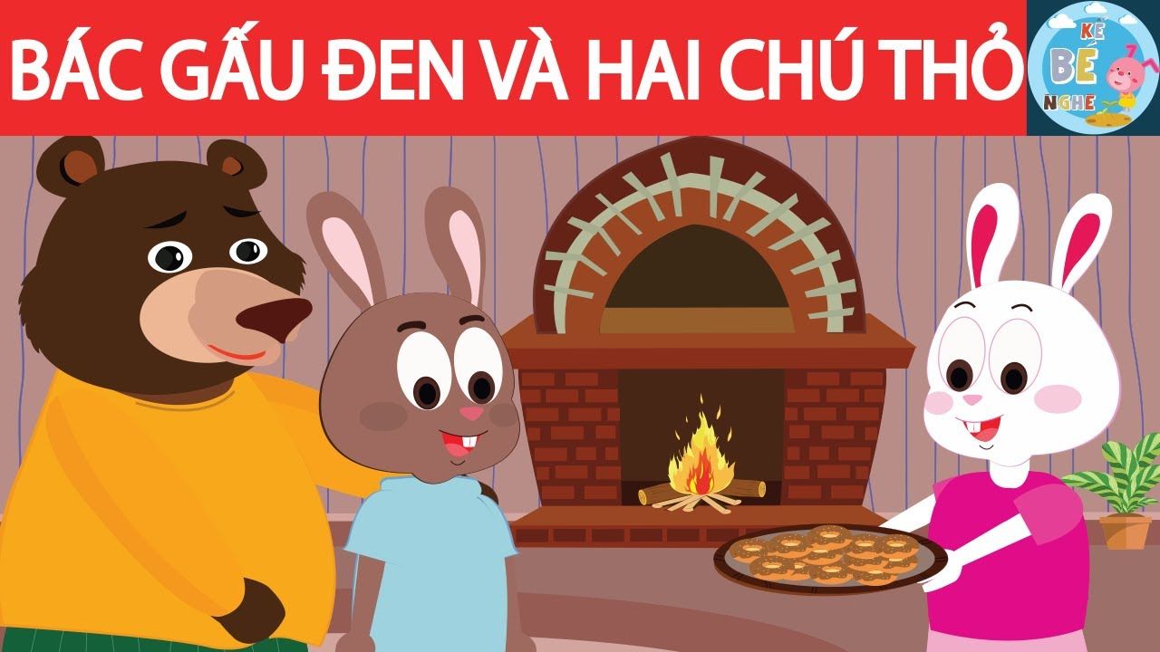Câu chuyện bác Gấu đen và hai chú Thỏ