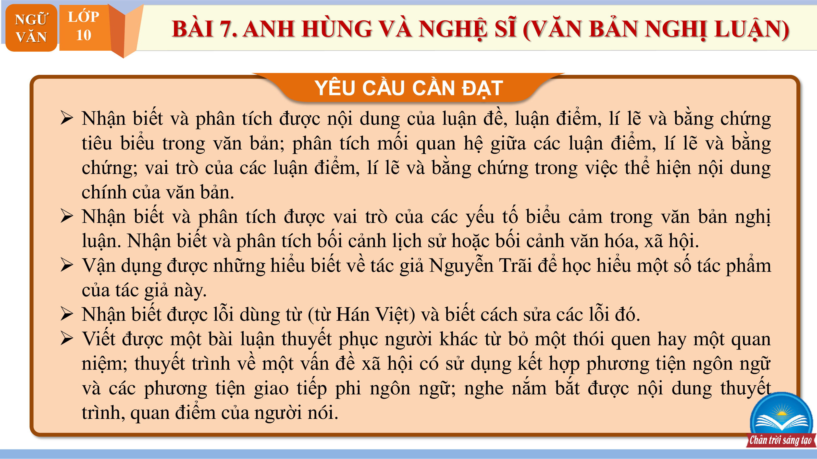 Bài 7 anh hùng và nghệ sĩ Gallery 1