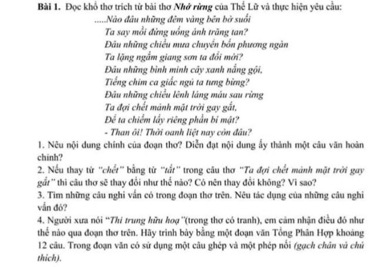 Phân tích đoạn thơ: [Tên đoạn thơ]