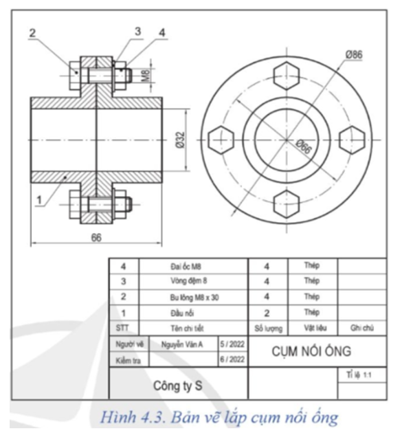 Nội dung của bản vẽ lắp gồm những gì? Gallery 2