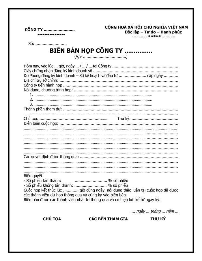 Báo cáo Nội dung Cuộc họp Chi Tiết và Hiệu Quả Gallery 2