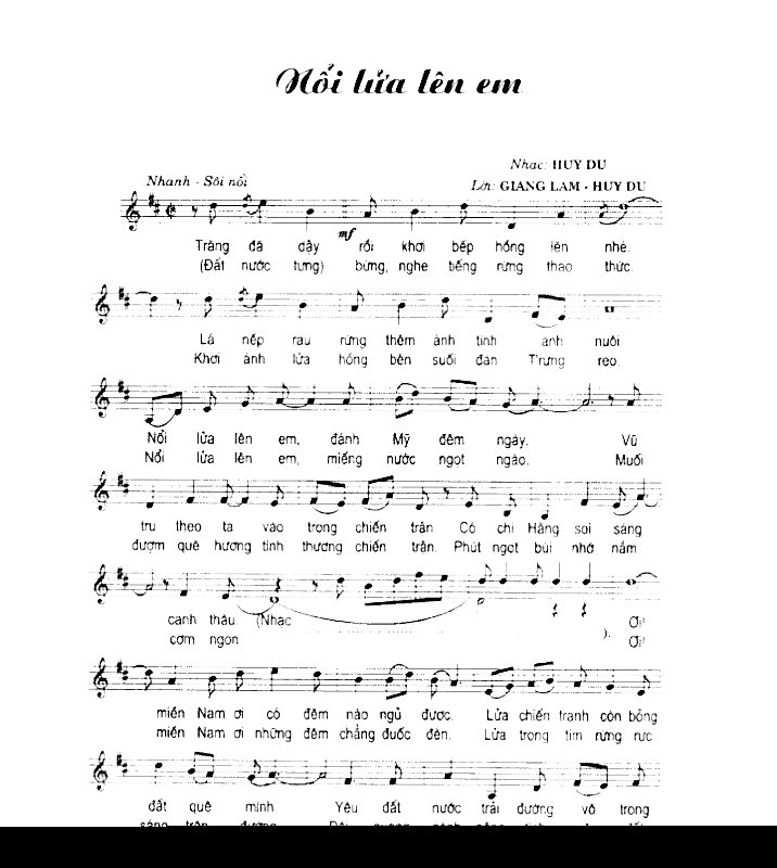 Nỗi Lửa Lên Em