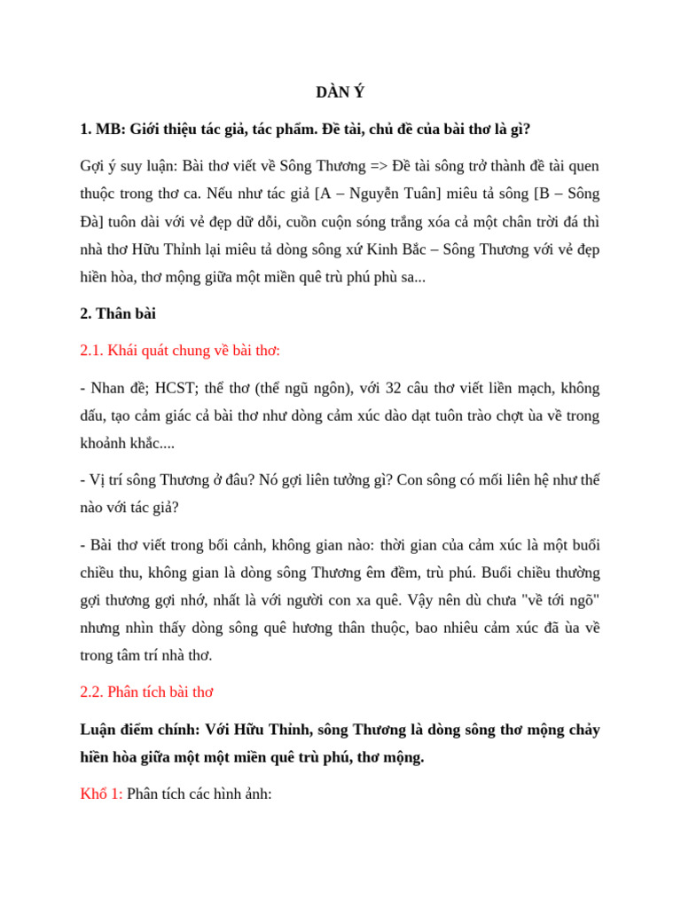Chiều Sông Thương Hữu Thỉnh Gallery 2