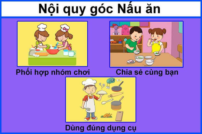Nội quy các góc chơi mầm non Gallery 1