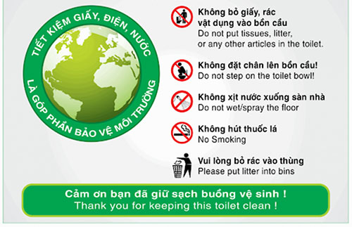 Nội quy nhà vệ sinh