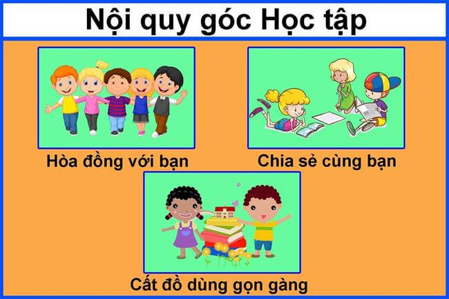 Nội quy các góc chơi mầm non Gallery 2