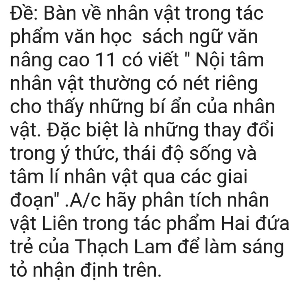 Tìm Hiểu Về Nội Tâm Nhân Vật Có Nét Riêng