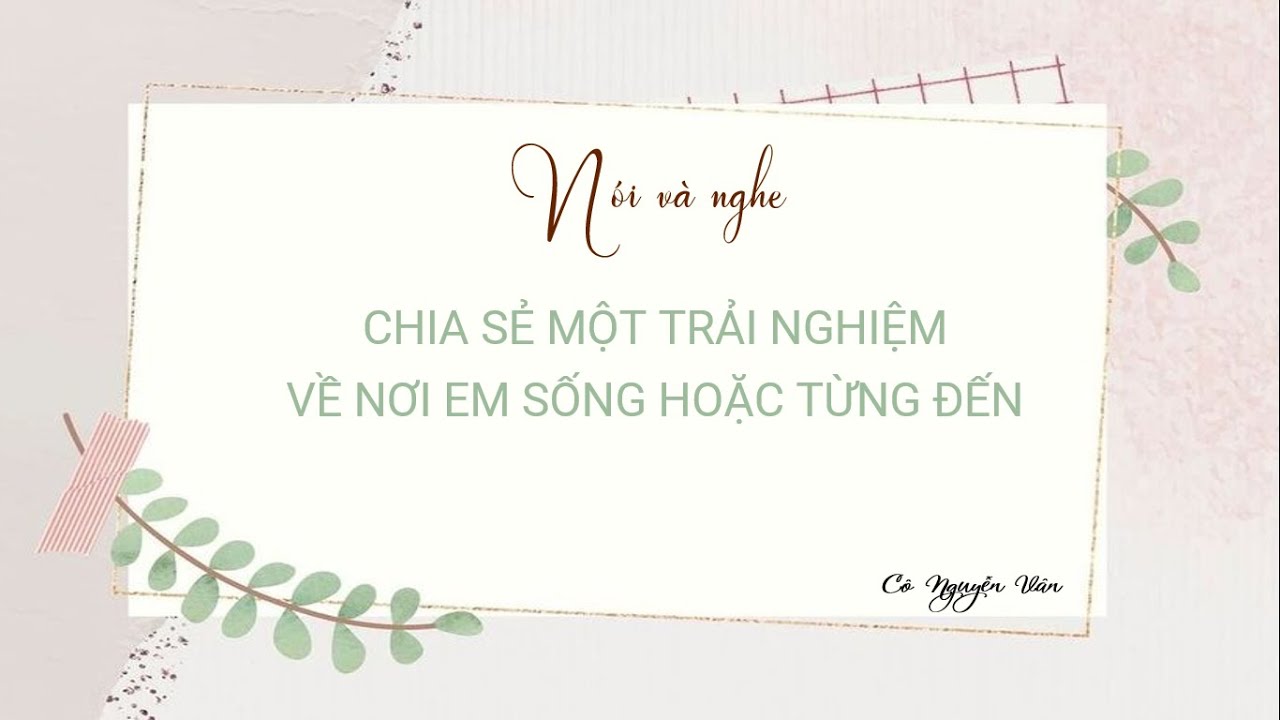 Chia sẻ trải nghiệm sống ở Hội An