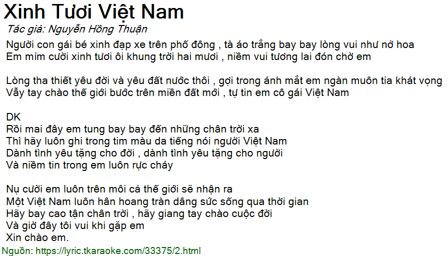 Nụ cười em luôn trên môi cả thế giới sẽ nhận ra