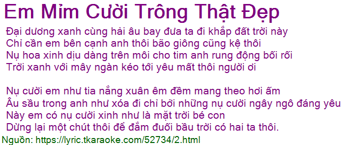 Nụ cười em như tia nắng xuân