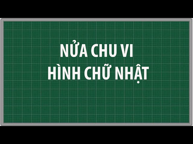 Nửa chu vi là gì? Gallery 1