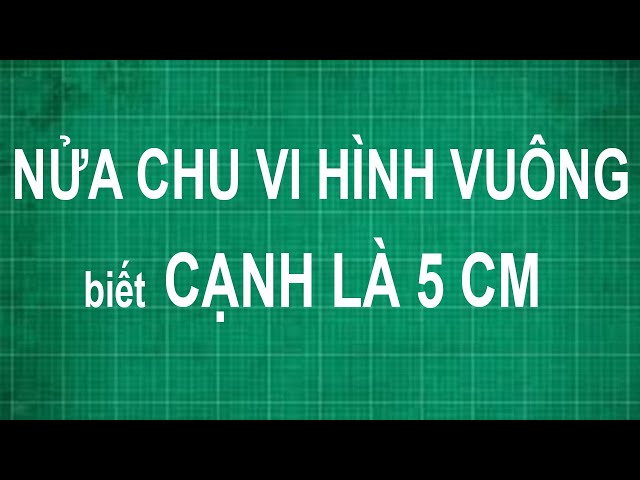 Nửa chu vi là gì? Gallery 2