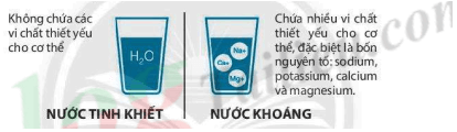 Nước tinh khiết là chất hay hỗn hợp?