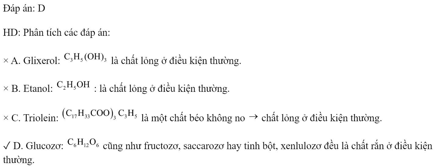 Ở Điều Kiện Thường Là Gì?