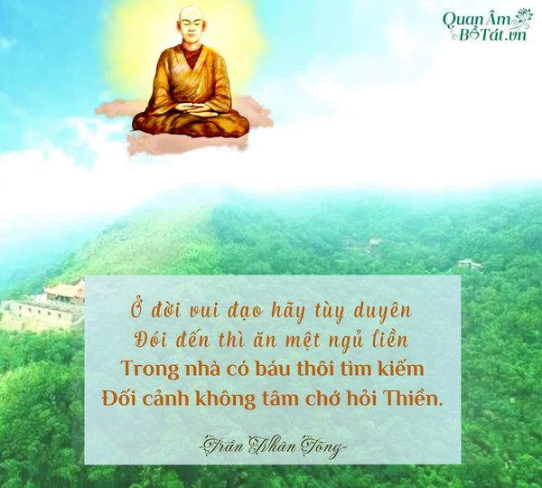 Ở đời vui đạo hãy tùy duyên
