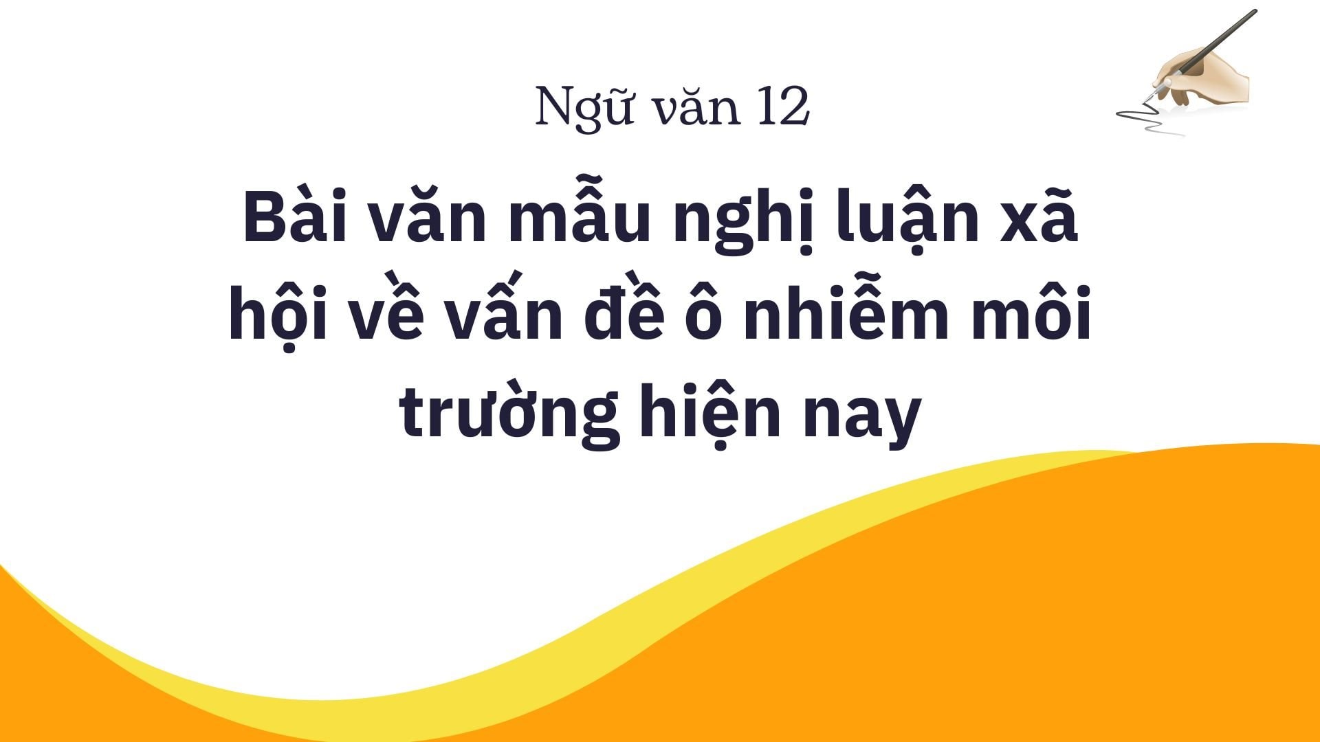 Vấn đề nghị luận xã hội hiện nay Gallery 1