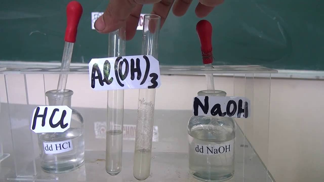 Ở nhiệt độ cao NaOH và Al(OH)3 phản ứng như thế nào?