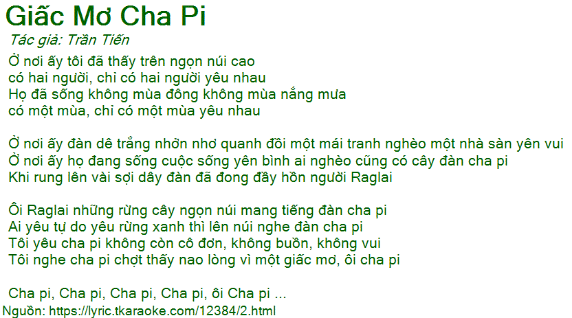 Ở nơi ấy tôi đã thấy trên ngọn núi cao