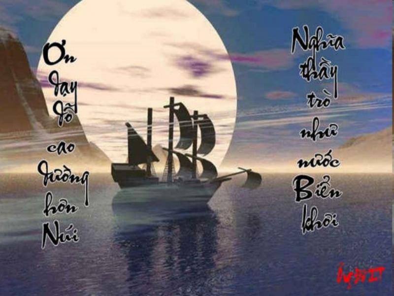 Ơn dạy dỗ cao dường hơn núi