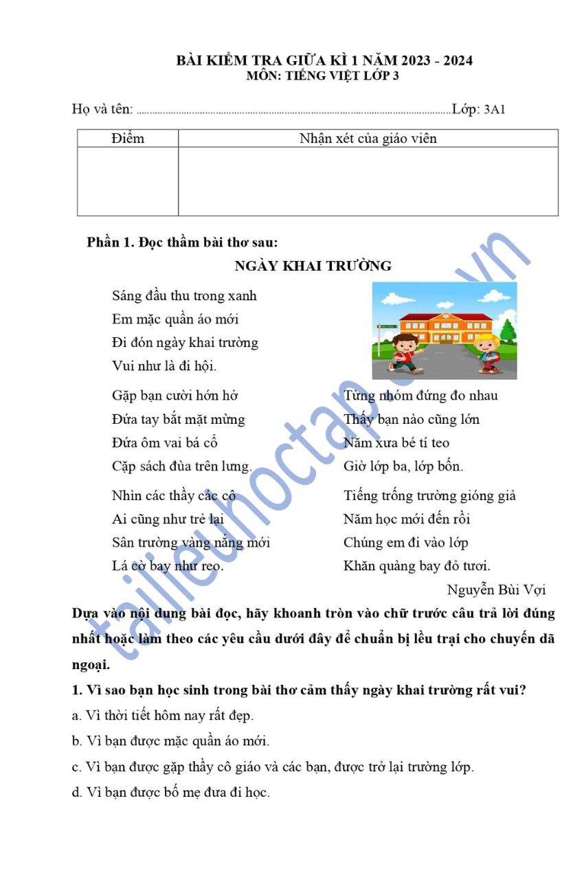 Ôn tập giữa học kì 1 lớp 3 Cánh Diều - Chuẩn bị thật tốt! Gallery 2