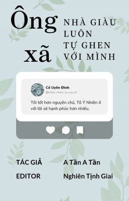 Ông xã nhà giàu luôn tự ghen với mình: Nguyên nhân và cách giải quyết