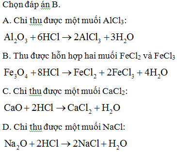 Các Chất Phản Ứng Với HCl (Axit Clohydric) Gallery 2