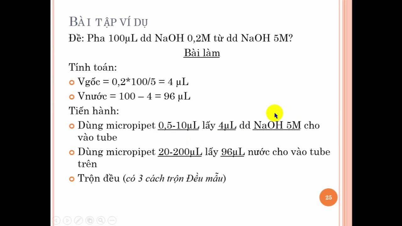 Pha Loãng Dung Dịch: Hướng Dẫn Chi Tiết và An Toàn