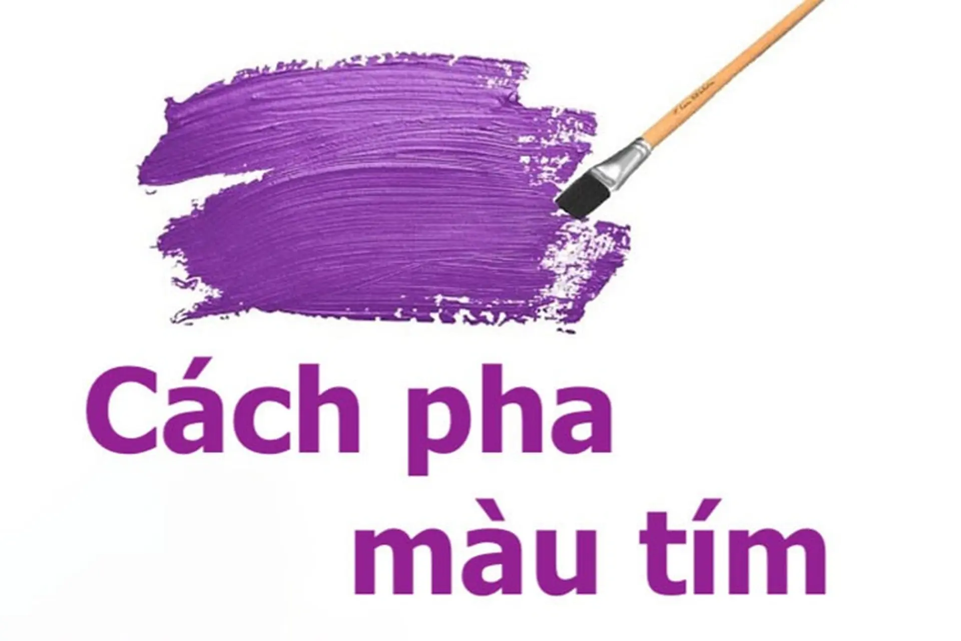 Pha Màu Tím Đậm: Hướng Dẫn Chi Tiết và Bí Quyết Gallery 2