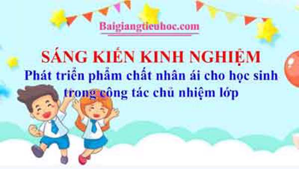 Phẩm chất nhân ái được thể hiện rõ nhất