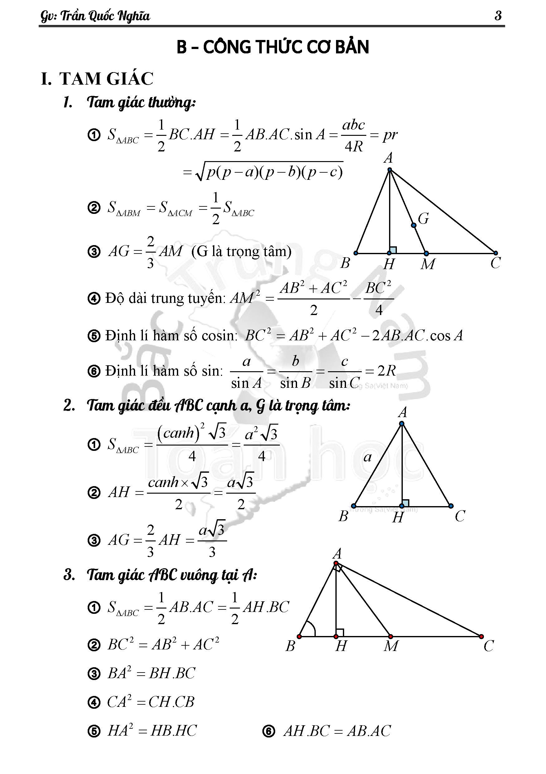 Tóm tắt kiến thức Toán Hình 11 PDF Gallery 1