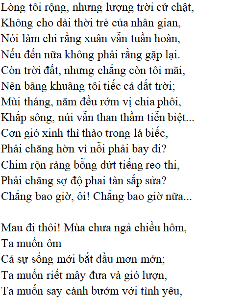 Bố cục bài thơ Vội vàng Gallery 2