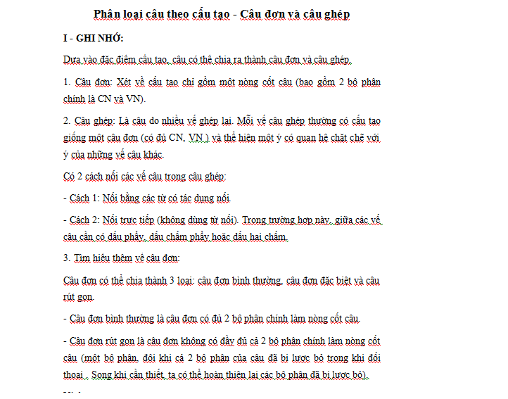 Thế nào là câu ghép lớp 5? Gallery 2