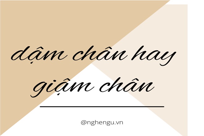 Giậm chân hay dậm chân? Gallery 2