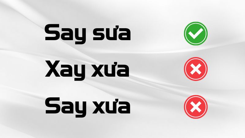 Say sưa hay say xưa? Gallery 1
