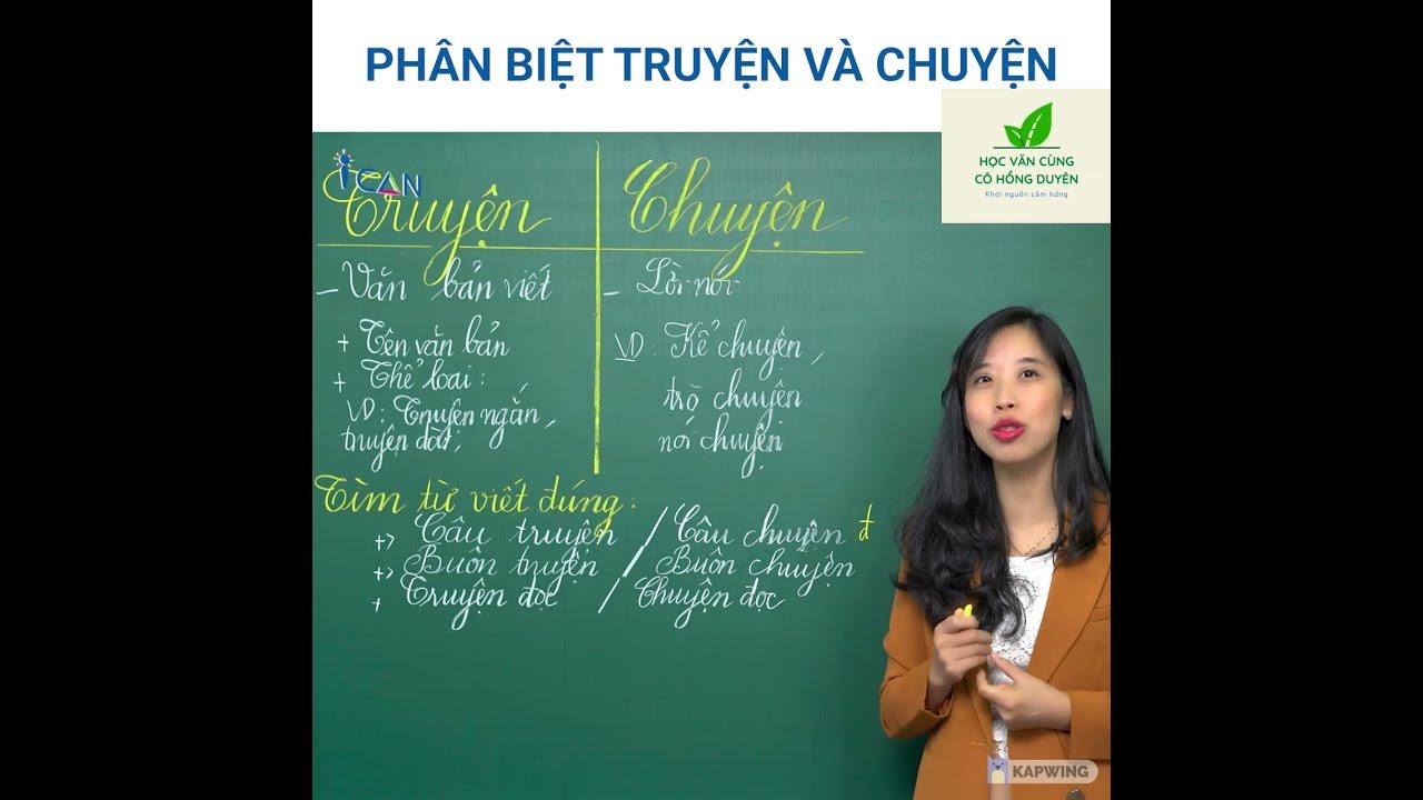 Phân biệt "Truyện" và "Chuyện" Gallery 2