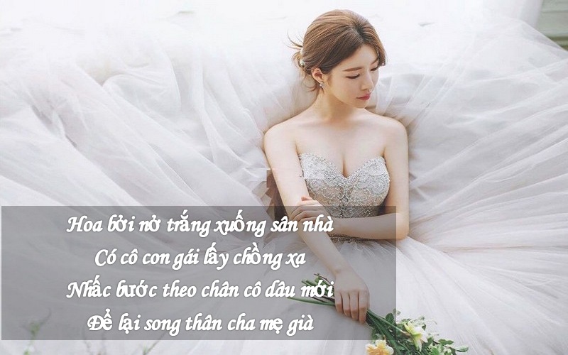 Pạn con gái đi lấy chồng