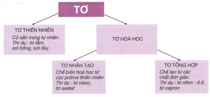 Phân loại các loại tơ
